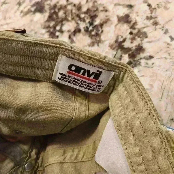 Custom Painted Nickelodeon Arnold Anvil Unstructured Ball Baseball Cap - Picture 7 of 8